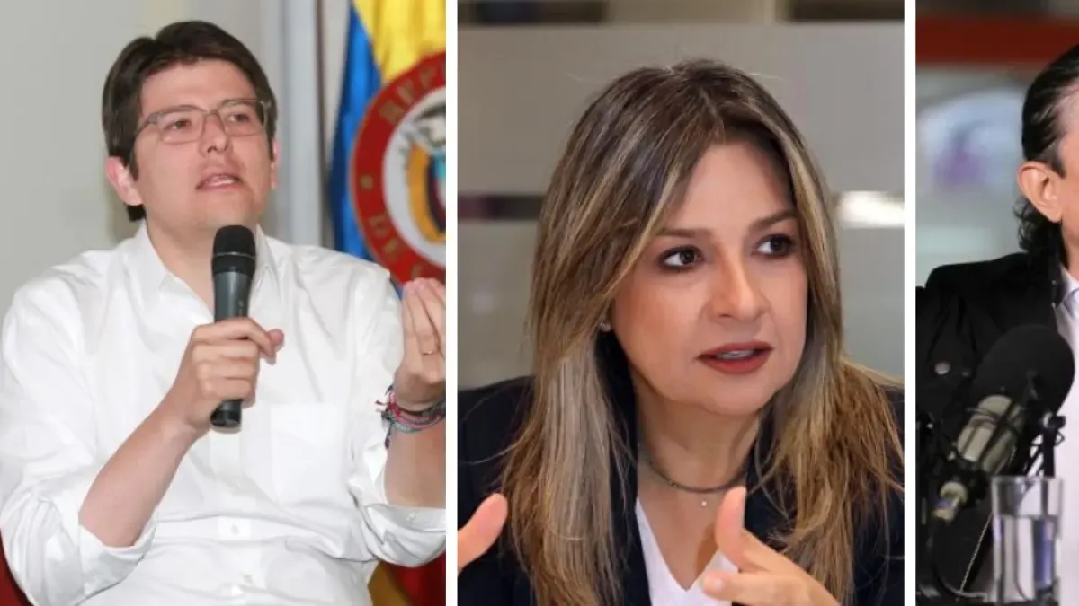 Miguel Uribe, Vicky Dávila, and Gustavo Bolívar lead voting intentions in the Guarumo July poll.