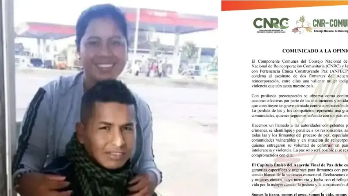 The National Reincorporation Council condemned the murder of two peace signatories and demanded that the government implement the Ethnic Chapter of the peace agreement.