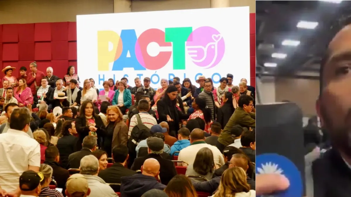 Secondo quanto riferito, un uomo avrebbe molestato i giornalisti durante la Convention Nazionale del Patto Storico: "Stiamo solo coprendo la situazione".