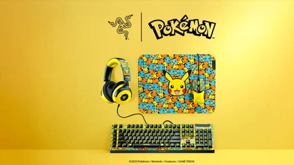 Razer, Latin Amerika'da Pokémon'dan ilham alan çevre birimleri koleksiyonunu piyasaya sürüyor: İşte Kolombiya'ya gelen ürünler.