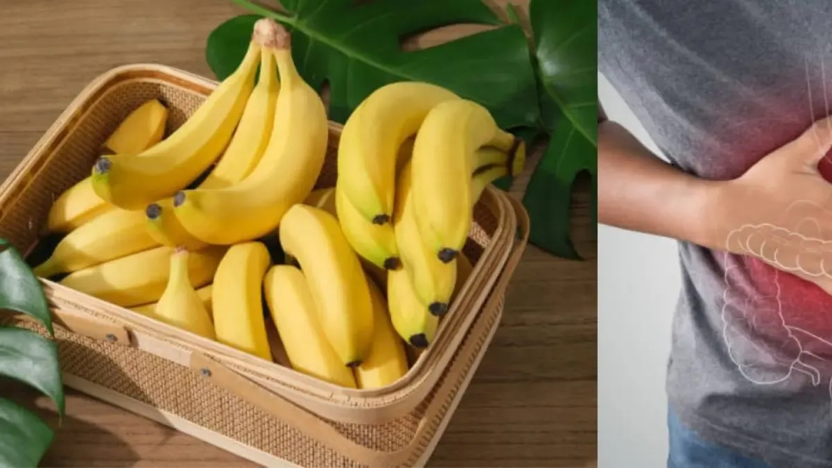 Jedzenie bananów przynosi wiele korzyści w przypadku zaparć i zdrowia jelit.