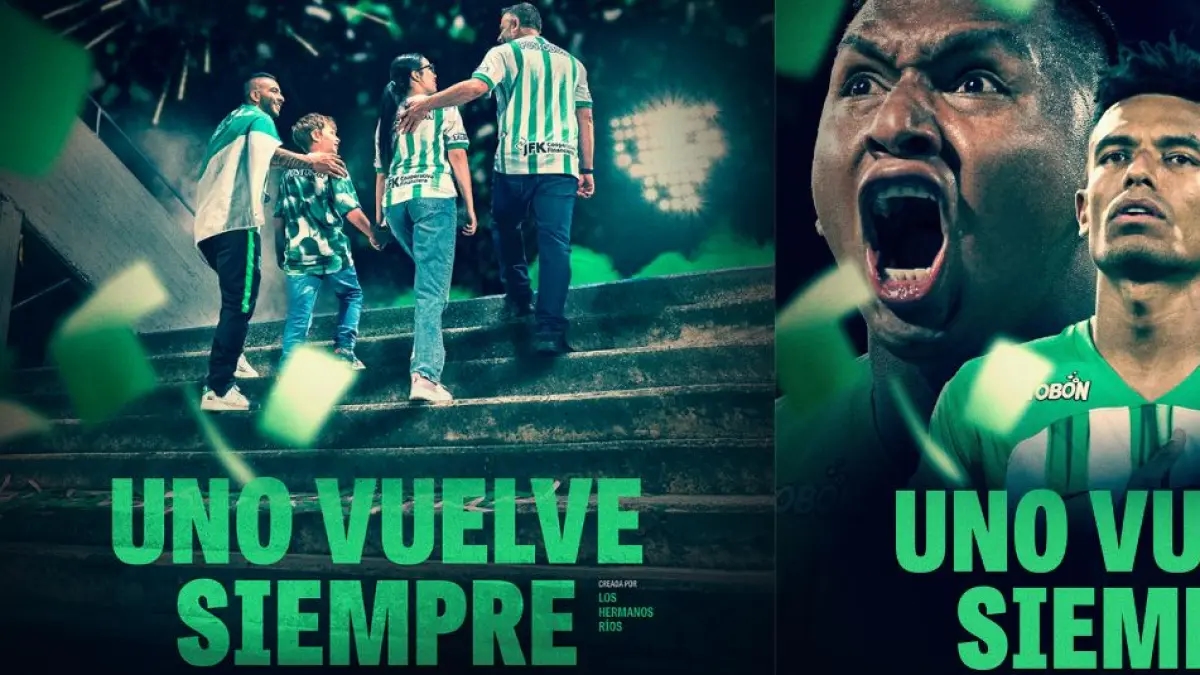‘Uno vuelve siempre’, la primera película de Atlético Nacional: historia de una pasión que dio la vuelta