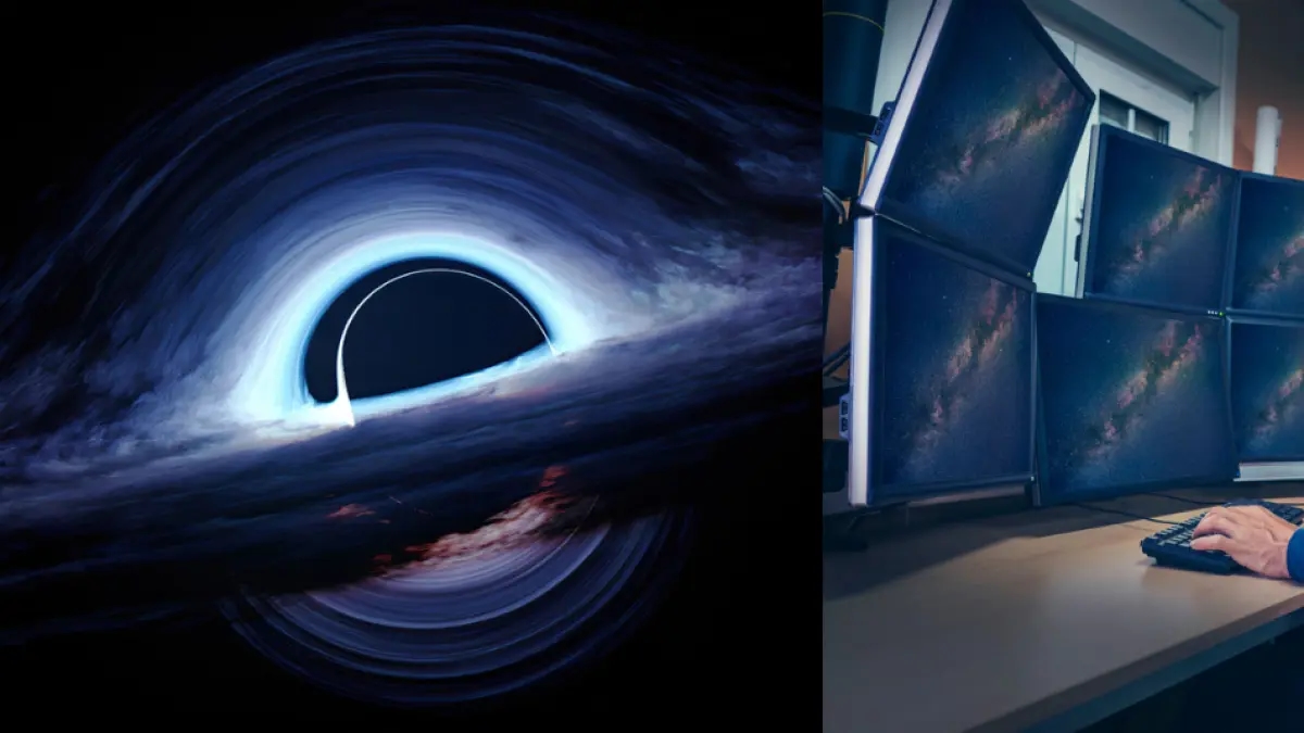 Descubrieron un agujero negro colosal que está cerca del límite teórico con nuestro universo
