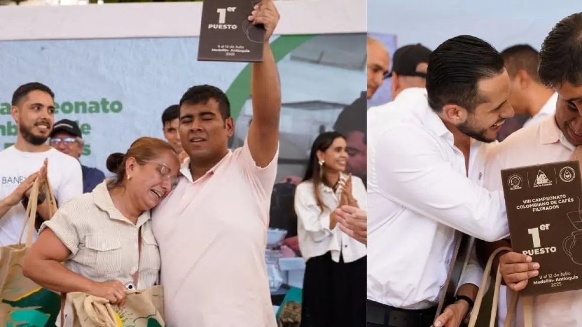 El joven que quiere darle a Colombia su primer título mundial en café filtrado