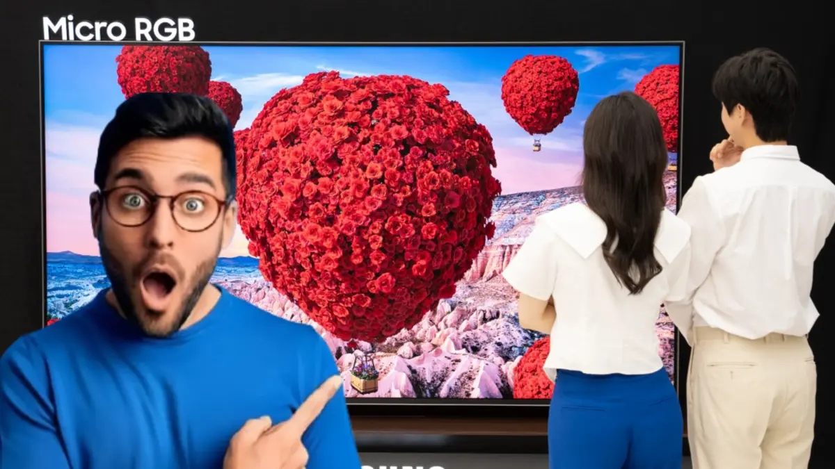Ne OLED ne de QLED: Samsung, TV teknolojisindeki en büyük yeniliği olan yeni Micro RGB ile şaşırtıyor.