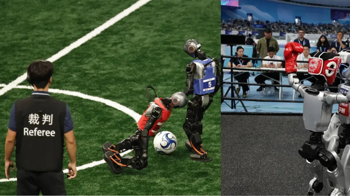 Foi assim que foi vivida a primeira Copa do Mundo de robôs humanoides na China: futebol, boxe e atletismo em uma competição histórica.