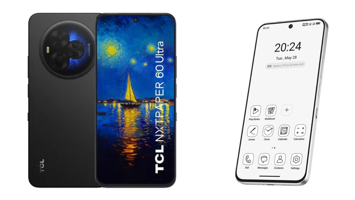 TCL, göz yorgunluğunu azaltmak için doğal ışıkta çalışan, titreşimsiz ekrana sahip bir telefon olan Nxtpaper 60 Ultra'yı piyasaya sürdü.