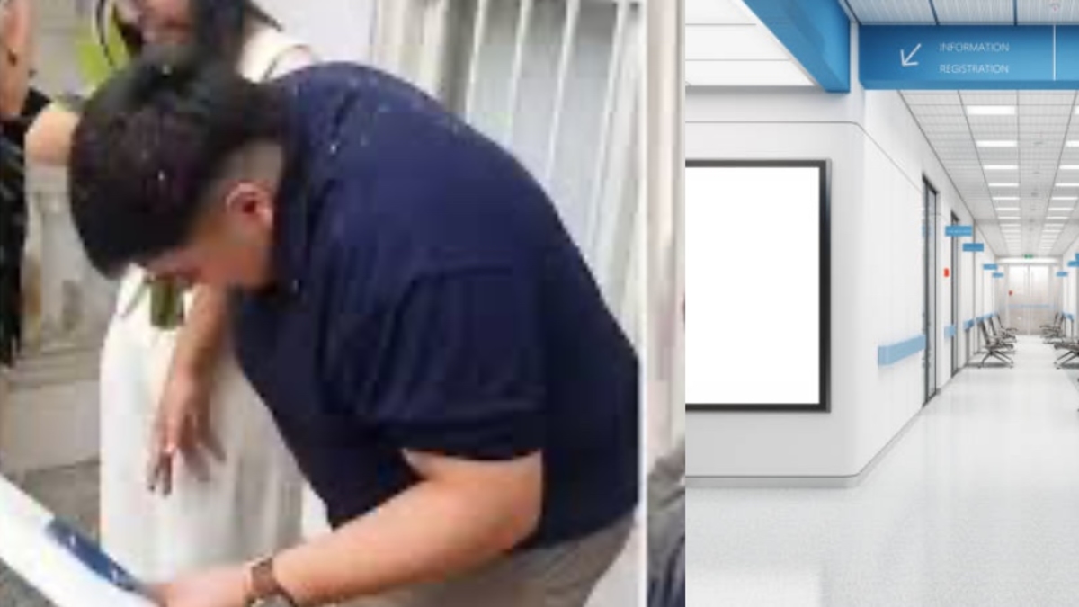 O noivo acabou no hospital no dia do seu casamento devido a uma superstição tradicional.