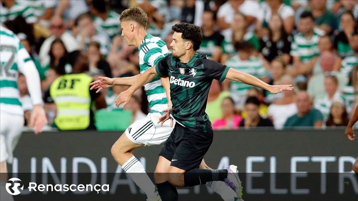 Sporting perde primeiro teste televisionado da época contra o Celtic