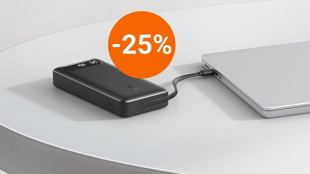 Carregador portátil Anker com desconto: compre agora por apenas 37 euros na Amazon