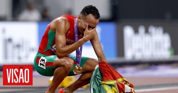Primeira medalha para Portugal nos Mundiais de Atletismo e é de ouro. Isaac Nader conquista título nos 1.500 metros