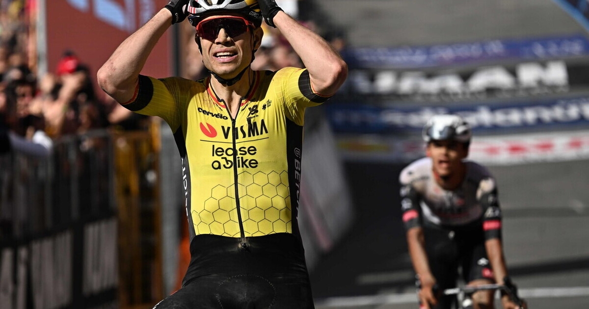 Van Aert gana, Del Toro con la maglia rosa. En Siena el Giro de Italia ha cambiado