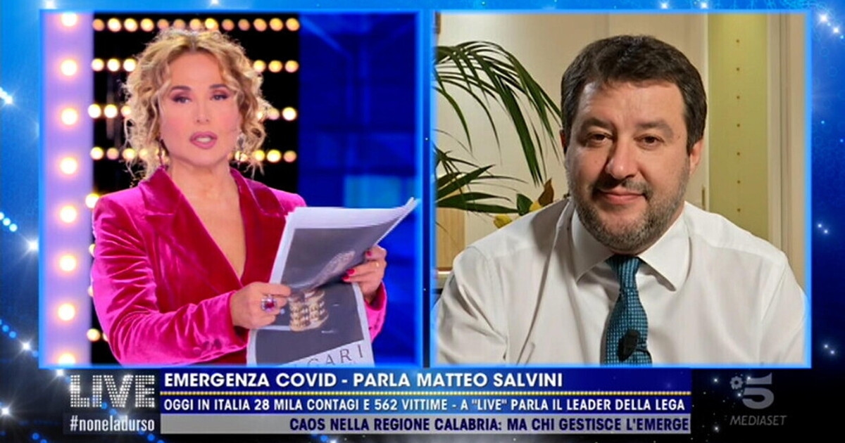 Salvini wil Barbara D'Urso naar Rai halen