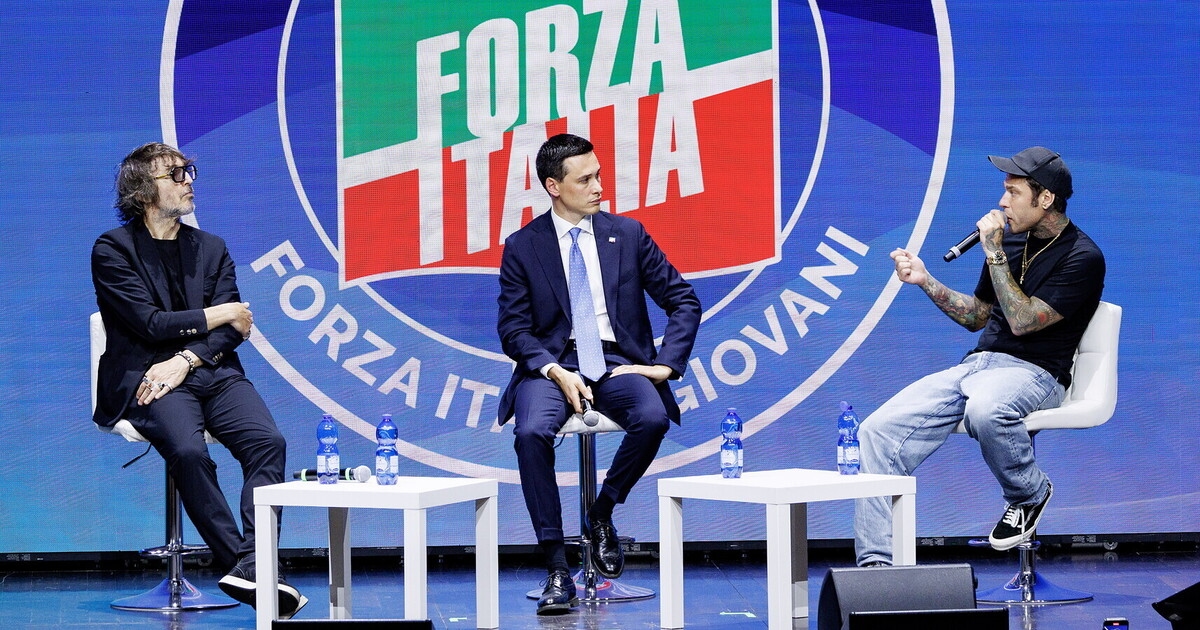 Fedez-Forza Italia pact on mental health. And the young people of FI argue with those of the League on Vannacci