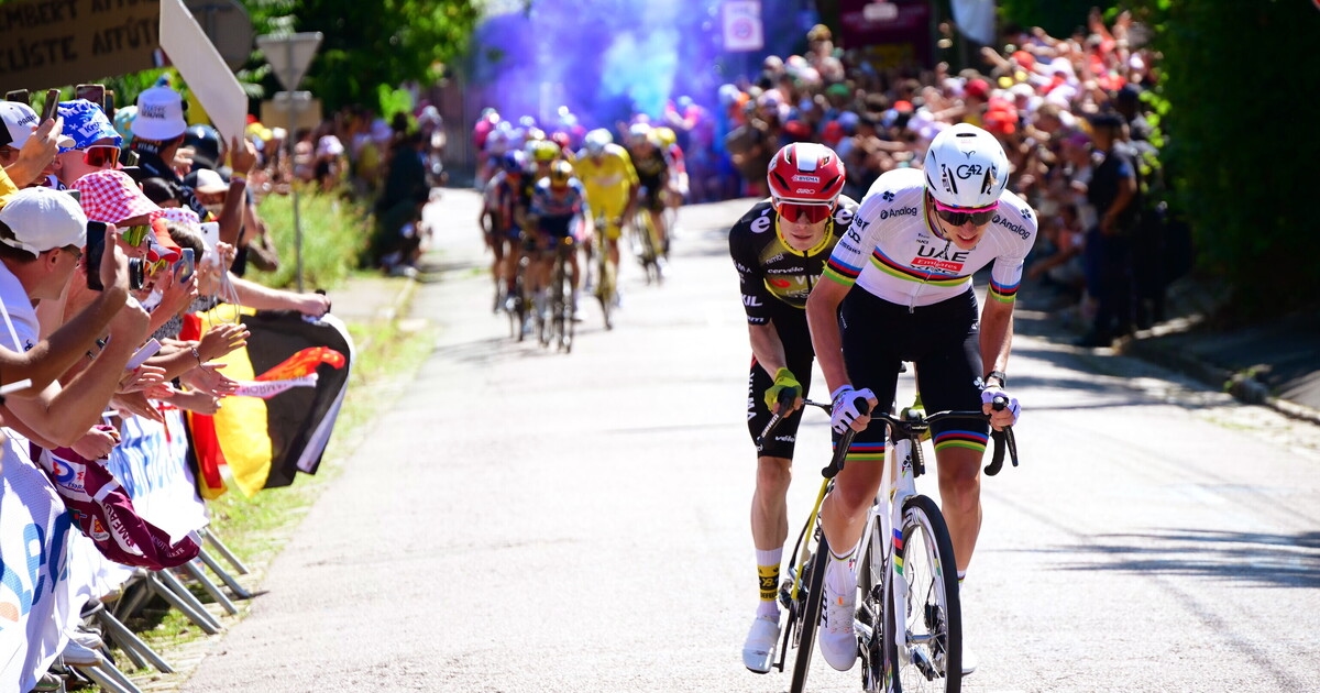 Tadej Pogacars eerste in de Tour de France van 2025 is zijn honderdste
