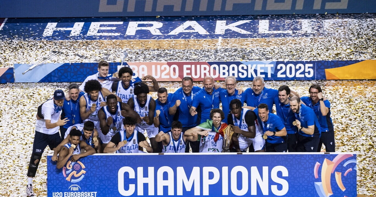 Italienischer Basketball hat Zukunft. Die U20-Nationalmannschaft ist Europameister.