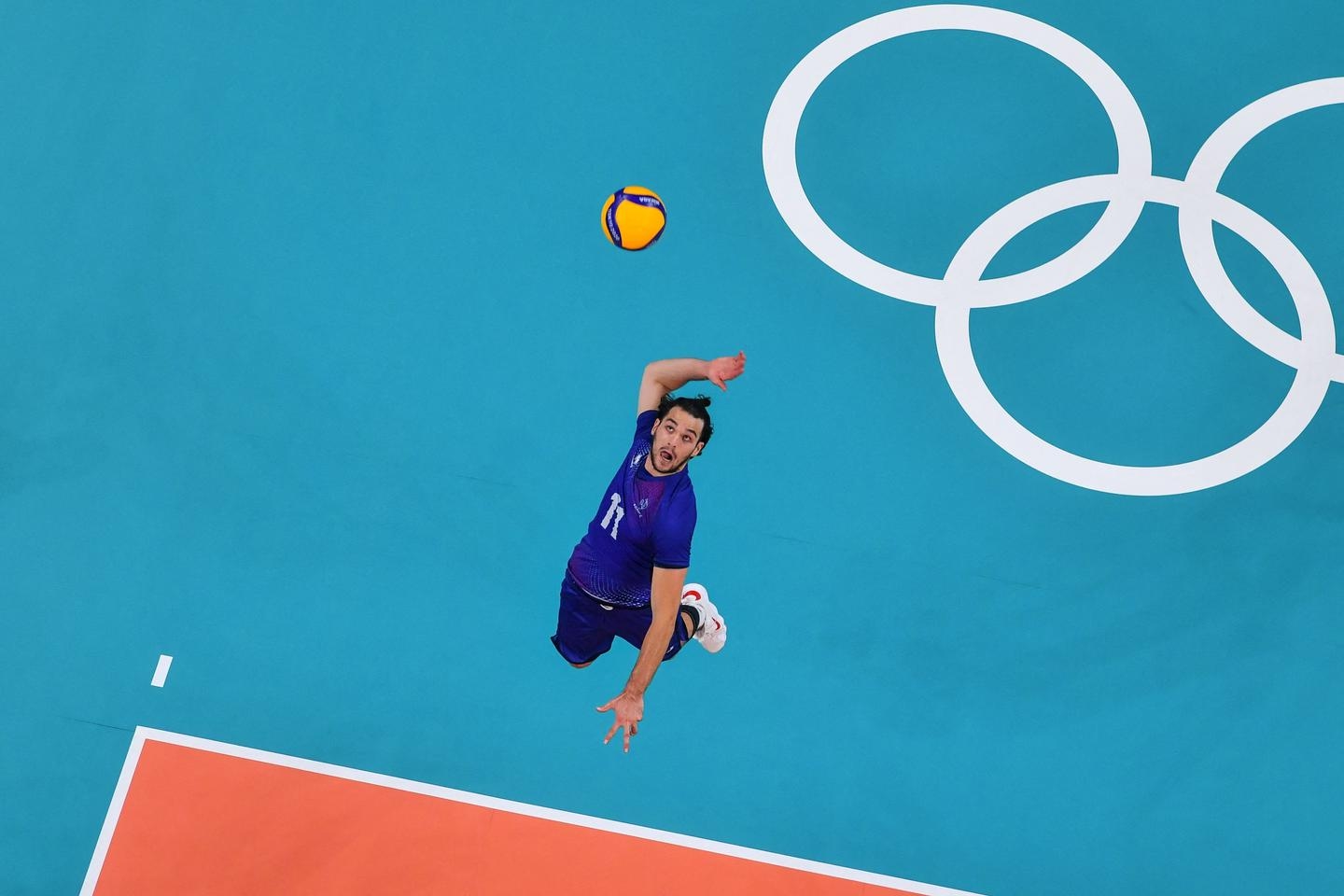 The French volleyball team, beaten by Argentina, is eliminated from the world championship