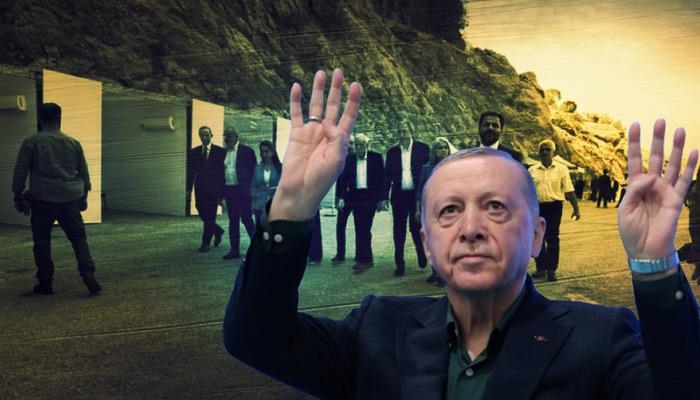 Erdoğan said, "The three of us made the decision." The first reaction came from the DEM Party: "The President said it well."