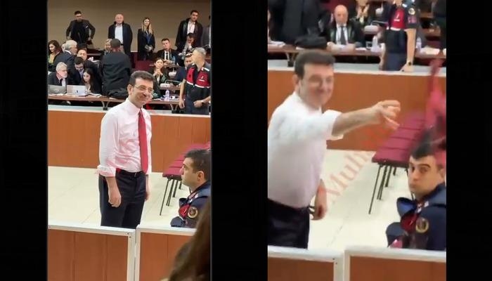 Момент, который оставил свой след на корте! Экрем Имамоглу снял галстук и бросил его в Озгюра Челика.