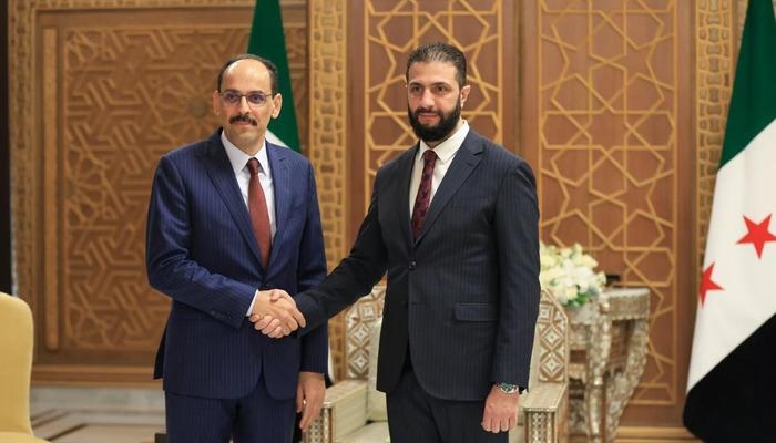 O diretor do MIT, Kalın, se encontrou com Shara em Damasco: "A Turquia sempre apoiará a Síria"
