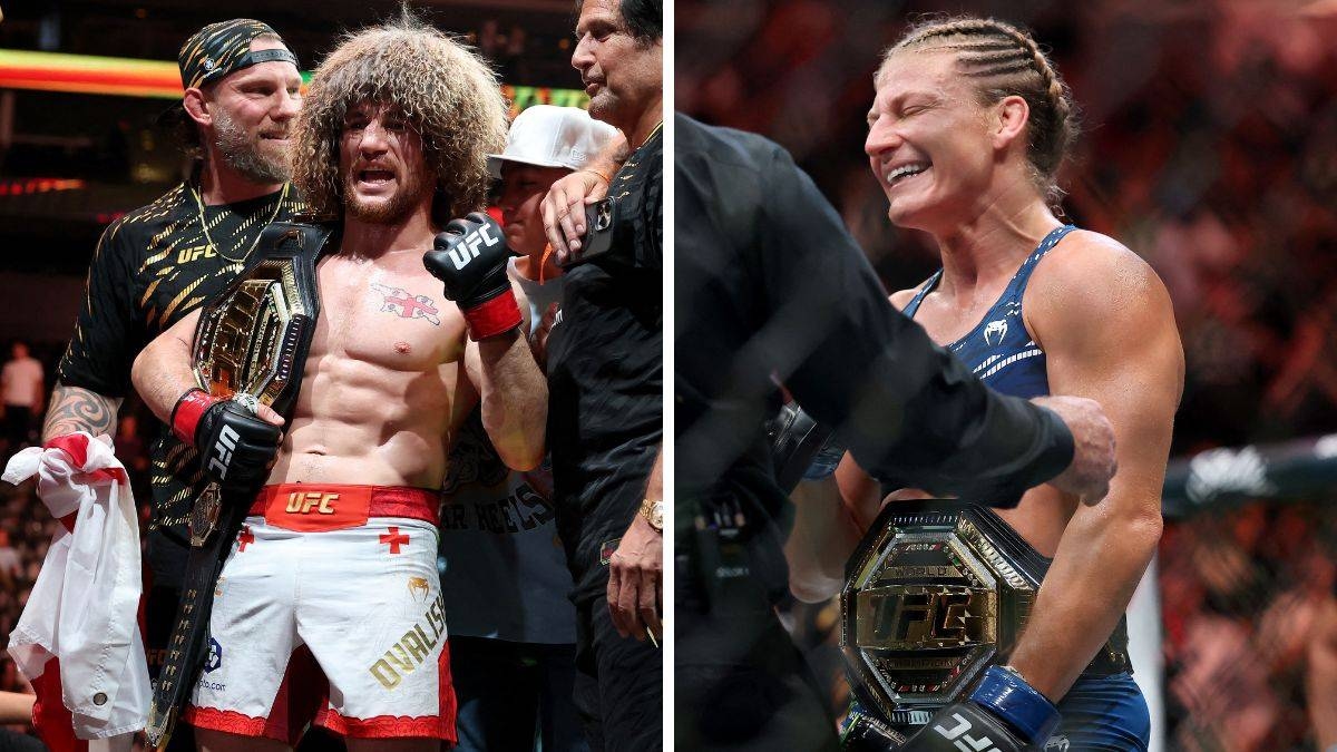 UFC'de büyük duygular! Bir galada kemer için iki dövüş