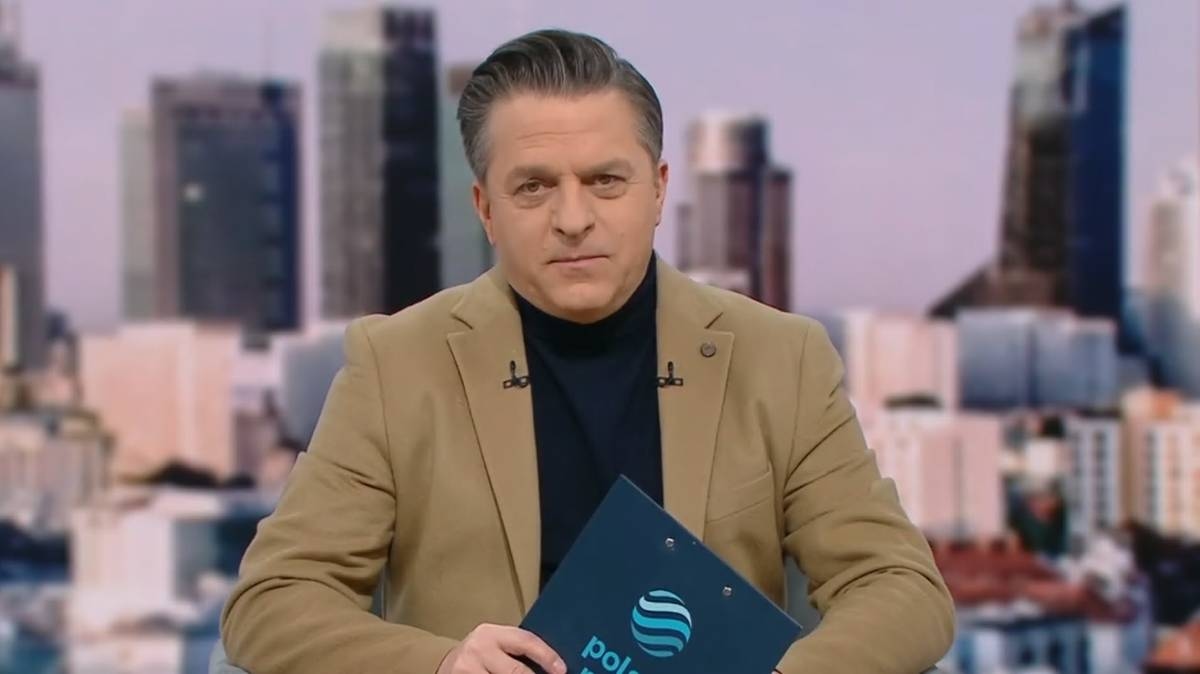 "La colazione di Rymanowski su Polsat News e Interia." Trasmissione in diretta
