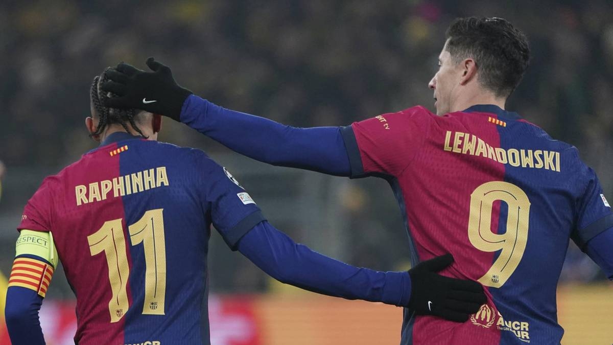 Liga de Campeones. Máximos goleadores de la temporada 2024/2025. Robert Lewandowski en cabeza