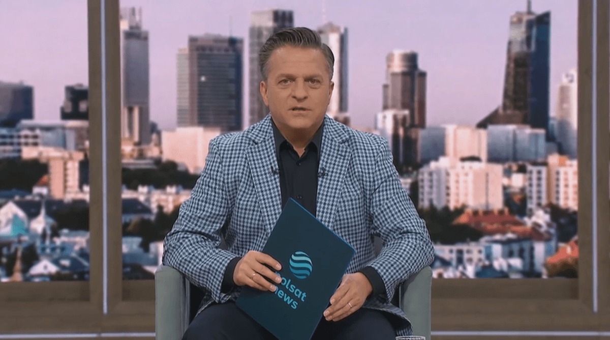 "Rymanowski's Ontbijt op Polsat News en Interia." Live kijken vanaf 9:55 uur