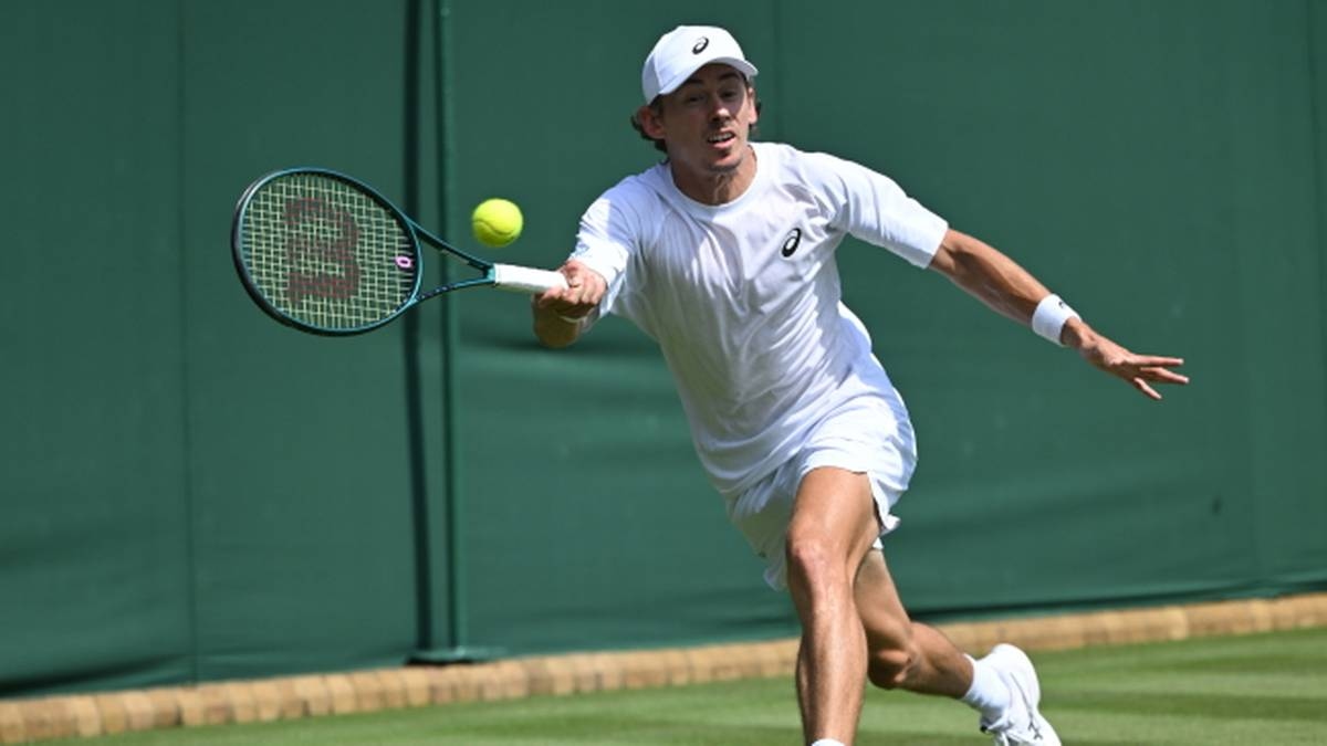 Wimbledon: Alex De Minaur - Arthur Cazaux. Live-Übertragung und Live-Ergebnisse