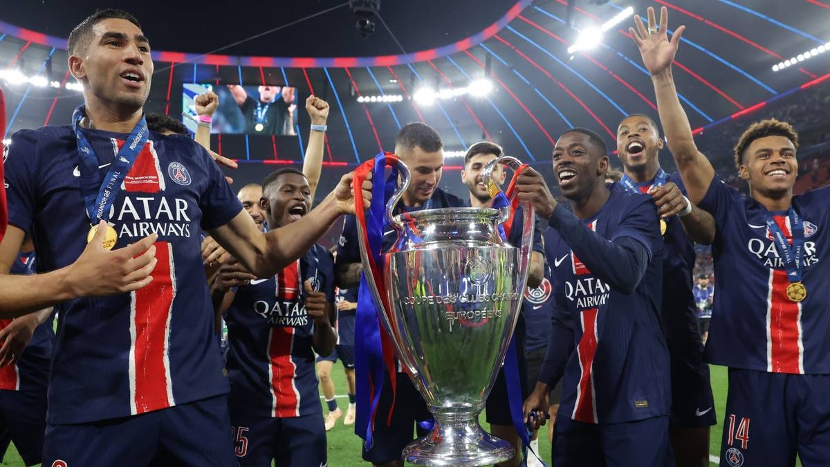Por primera vez el París Saint-Germain, por segunda vez Francia