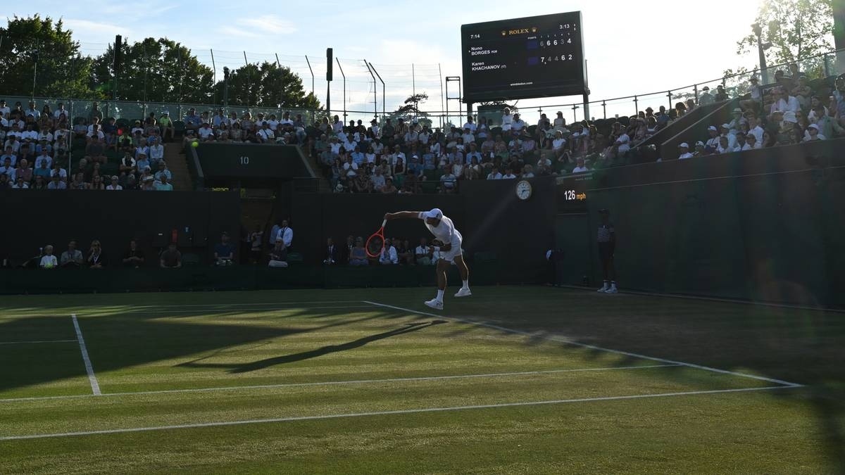 Wimbledon online. Übertragung der Spiele vom Platz 4 - 05.07