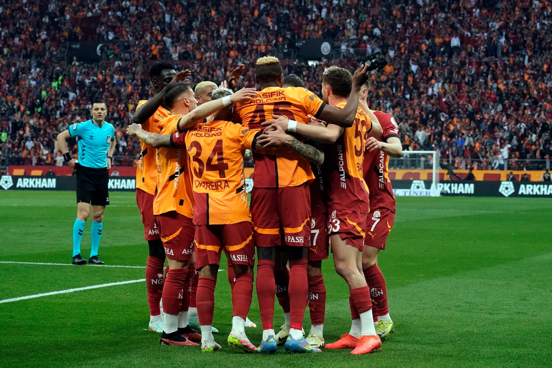 Galatasaray setzte seine Heimserie ohne Niederlage in der Liga fort