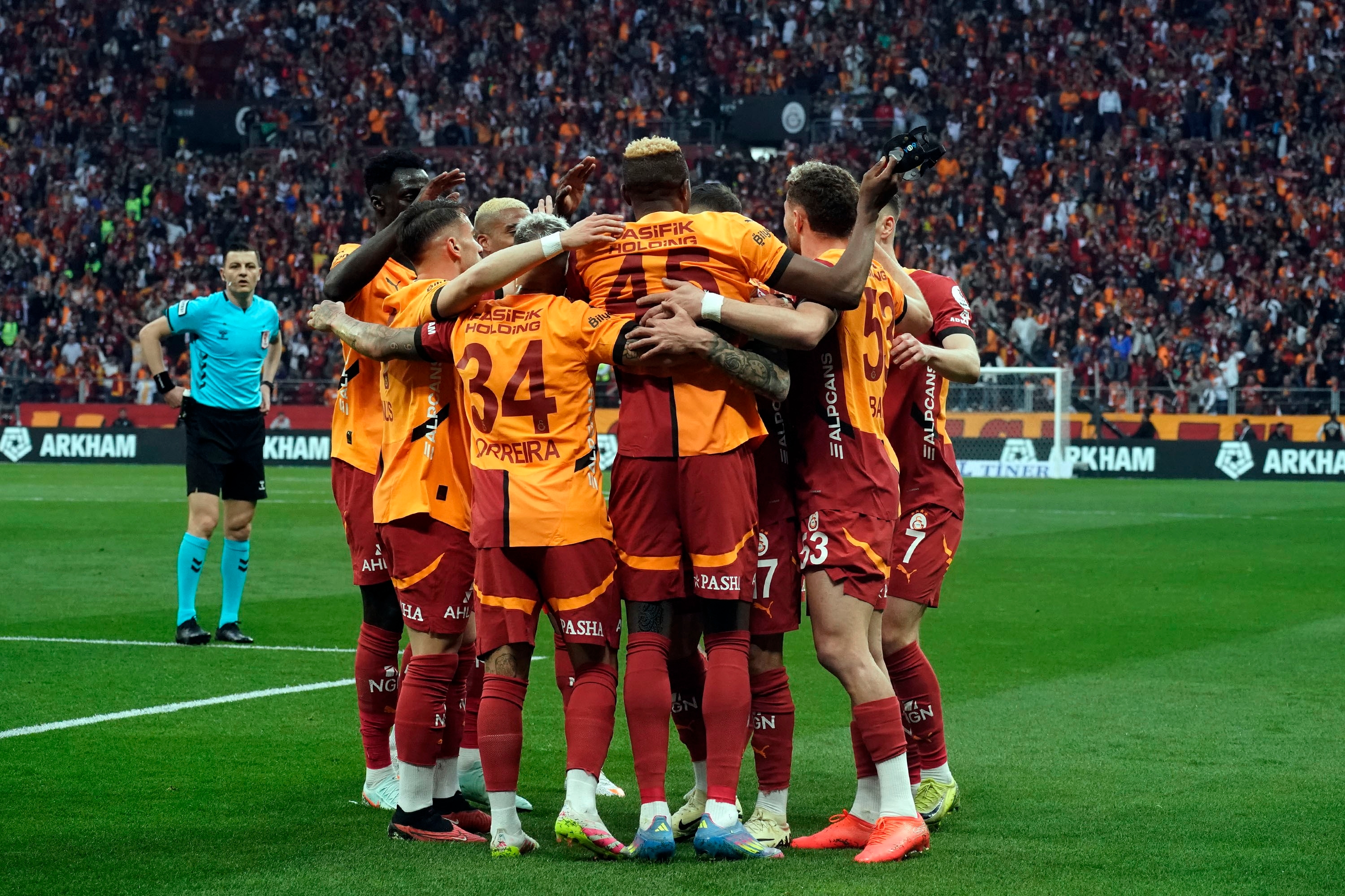 Galatasaray setzte seine Heimserie ohne Niederlage in der Liga fort