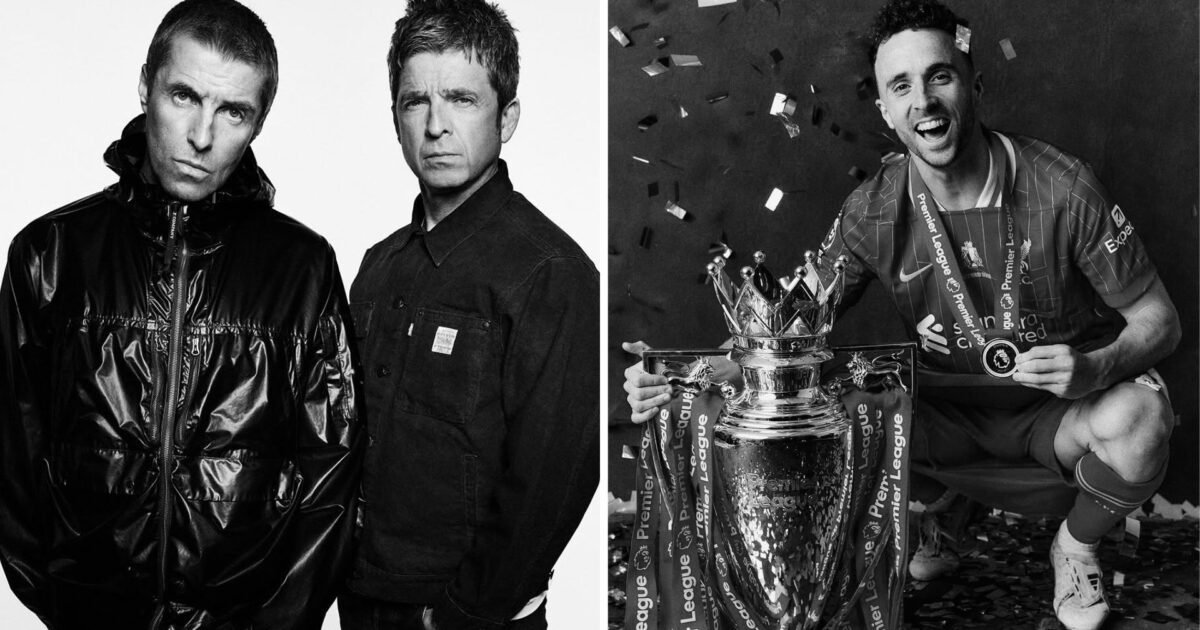 Gli Oasis dedicano una canzone all'attaccante del Liverpool Diogo Jota, morto in un incidente