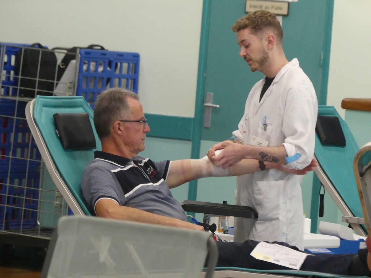 Blood donation: 77 bags collected