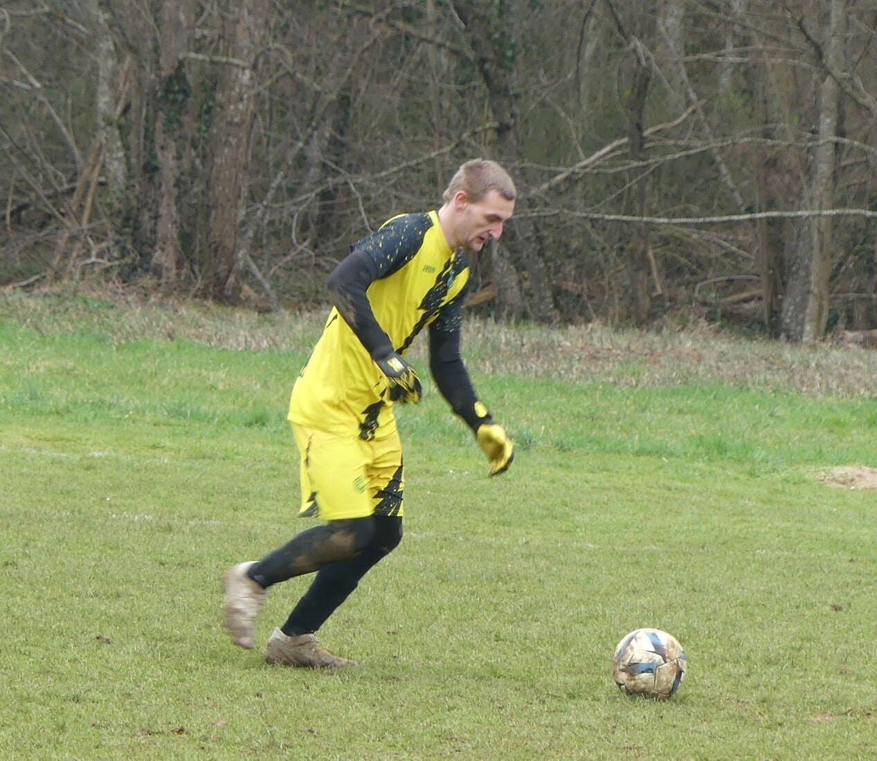Das Haut-Marnais mit dem Ball am Fuß