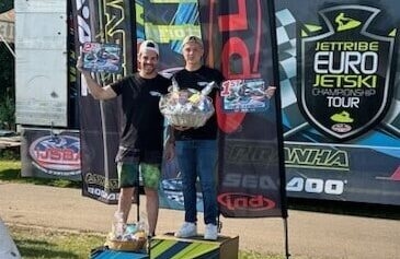 Moto acuática: dos podios para el Haut-Marnais en Bélgica