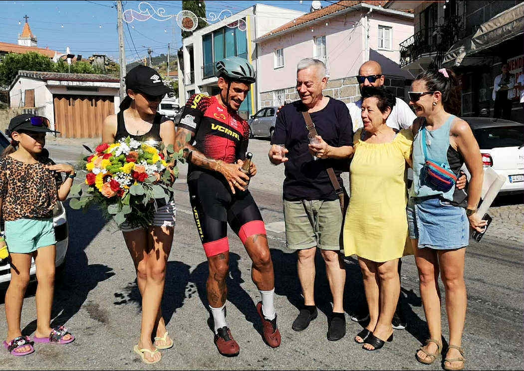Teddy Monteiro: 1.774 km de bicicleta para chegar à vila das suas raízes