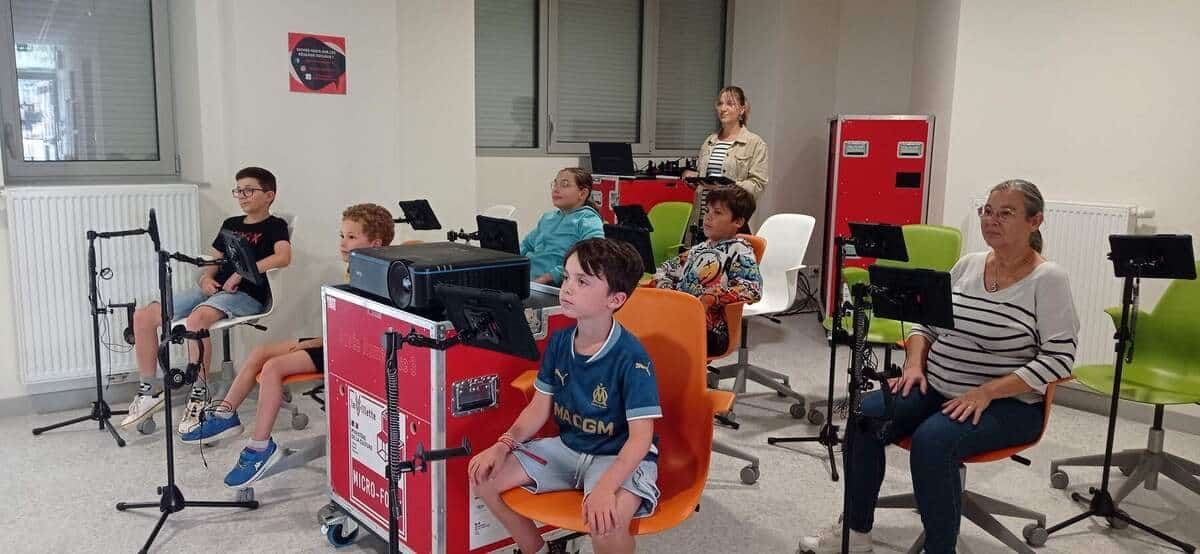 Micro-Folie'deki fantastik yaratıklar