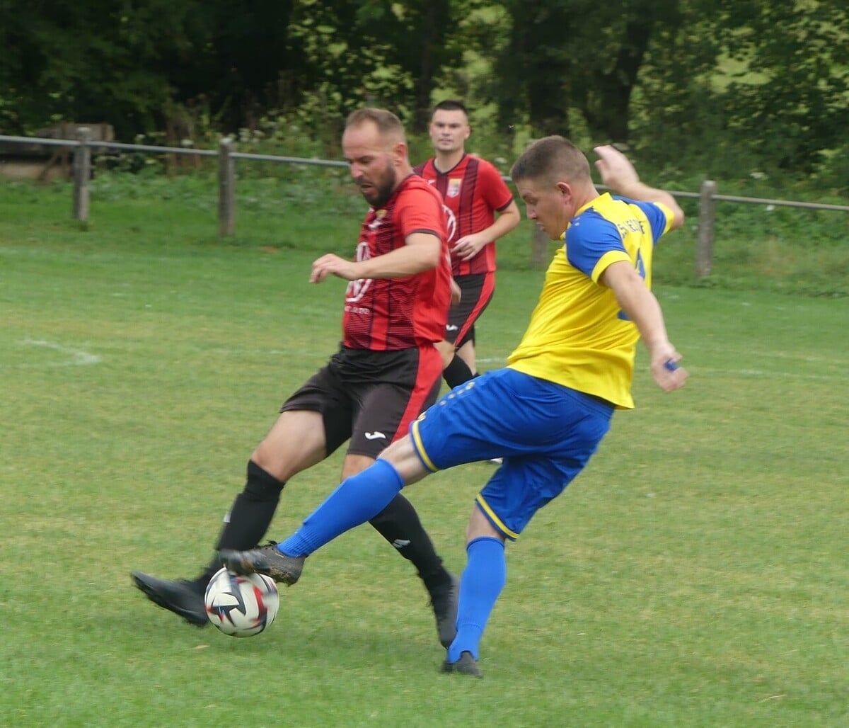 The Haut-Marnais with the ball at their feet
