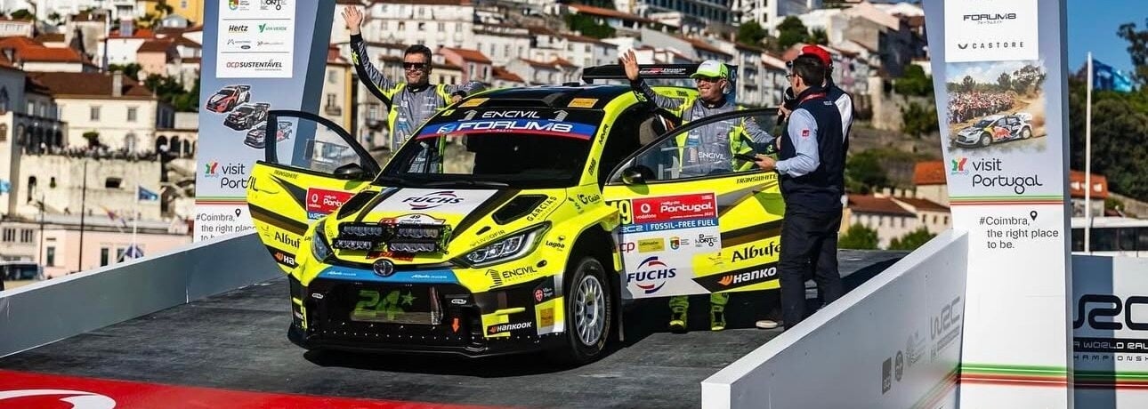 Ricardo Teodósio dell'Algarve tra i più veloci al via del Rally del Portogallo