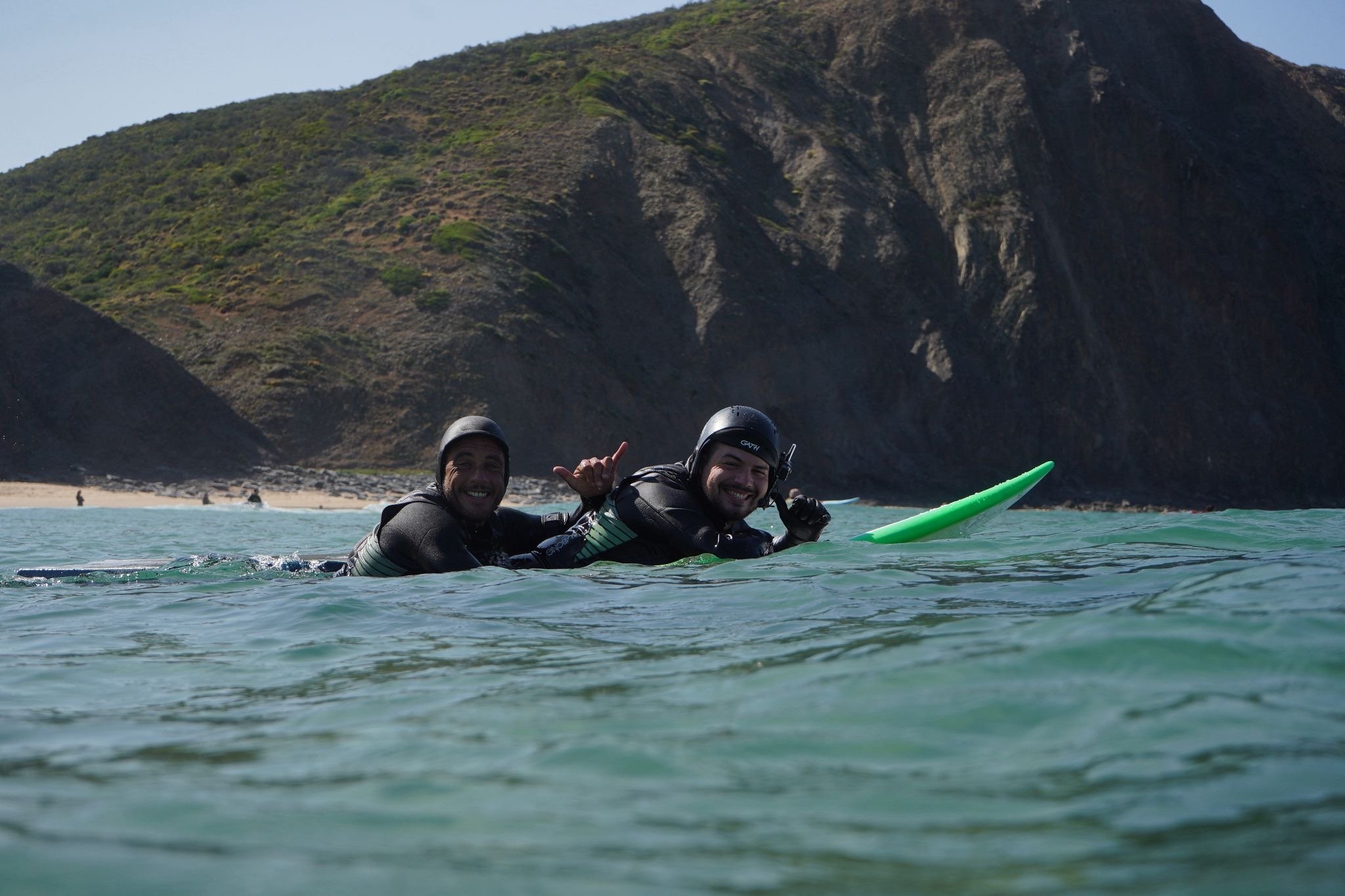 Pedro Palma und Hugo Rocha für die Parasurfing-Europameisterschaft nominiert