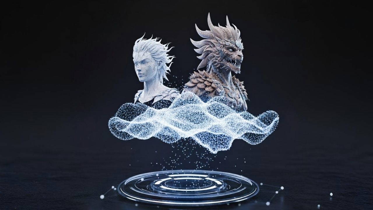 Tencent revelou sua inteligência artificial que pode criar designs 3D