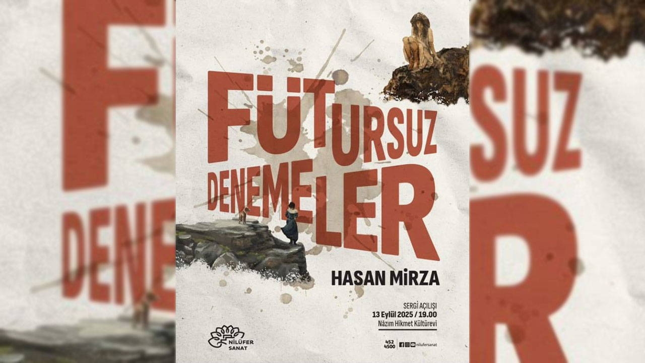 Exposición 'Ensayos imprudentes' de Hasan Mirza: el municipio de Nilüfer une la naturaleza y la memoria urbana a través de la pintura