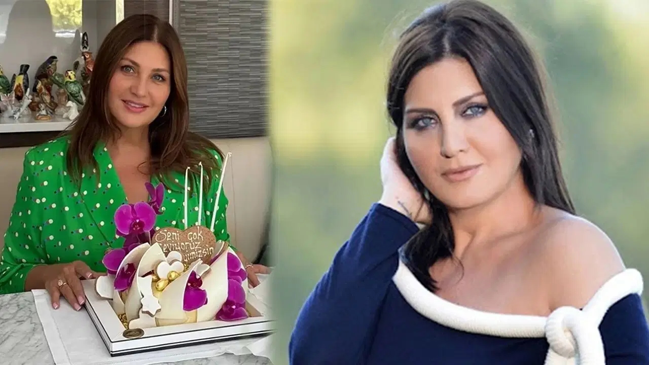 Sibel Can 55. yaşını çocuklarıyla birlikte kutladı