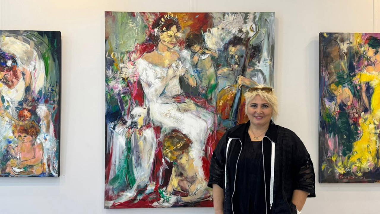 Over Yasemin Kalyoncu's 17e persoonlijke tentoonstelling