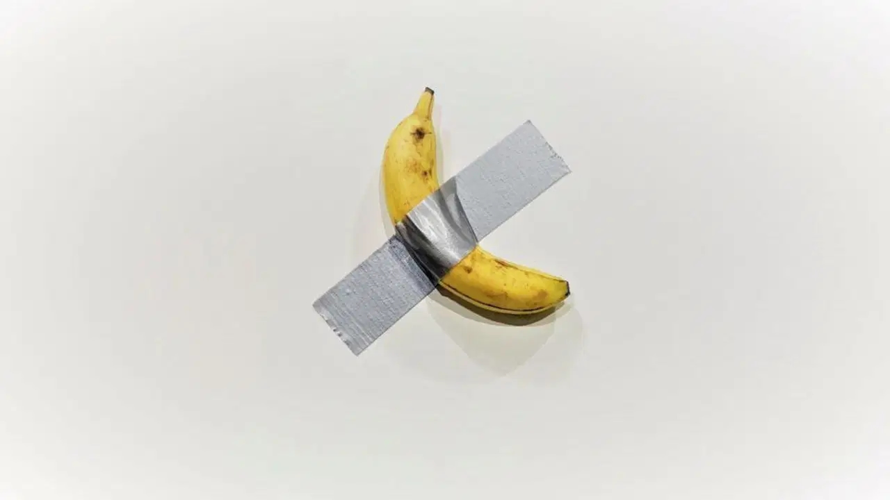 The Italian artist's $6.2 million 'banana artwork' on the wall has won once again