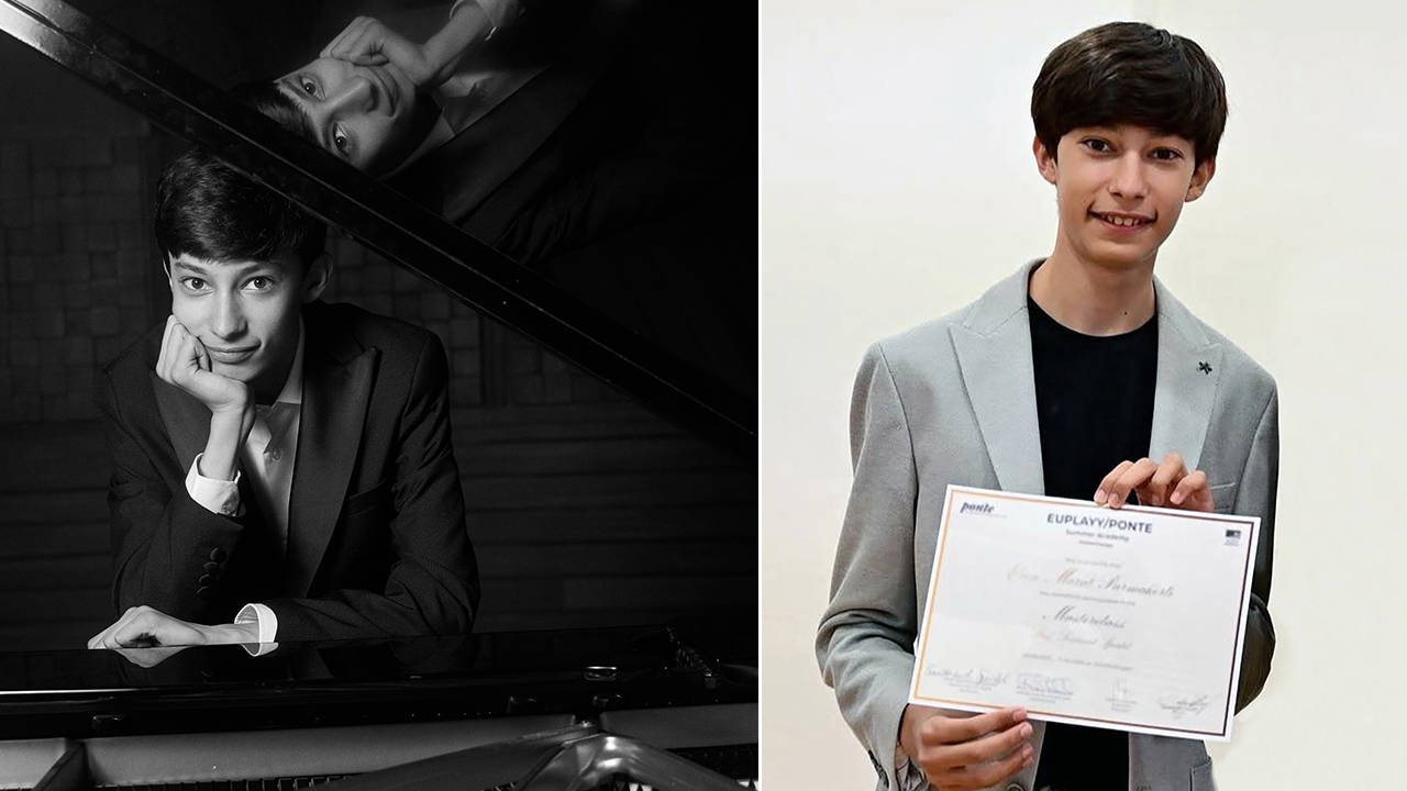 Grande sucesso do jovem pianista