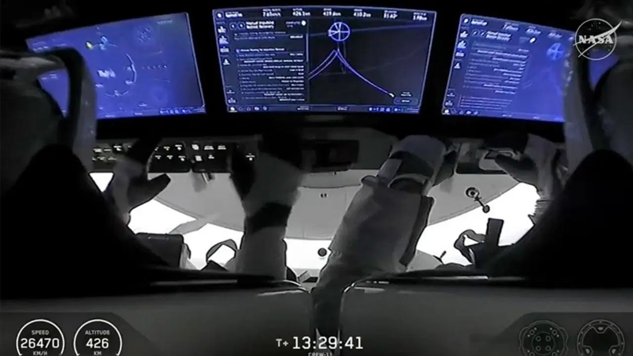 NASA'nın Crew-11 ekibi Uluslararası Uzay İstasyonu'na vardı