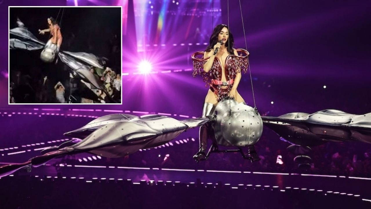 Paniekmomenten bij Katy Perry's concert in San Francisco: ze ontsnapte ternauwernood aan een val!